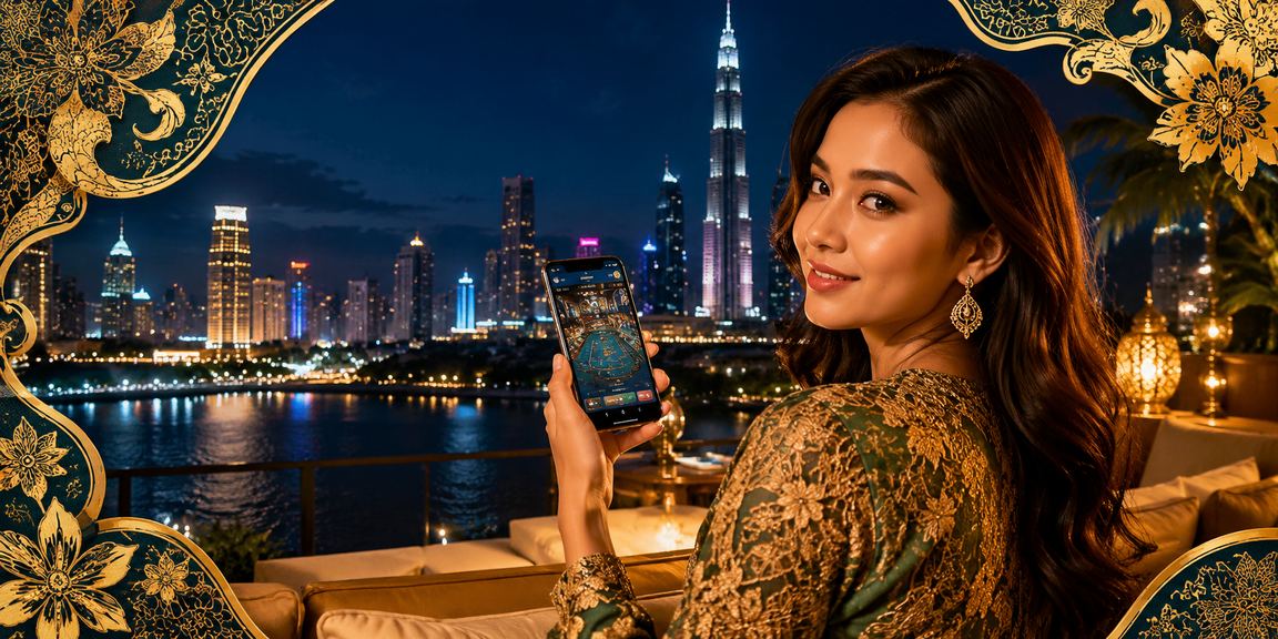 Pengalaman kasino mudah alih di Kuala Lumpur dengan latar batik yang elegan